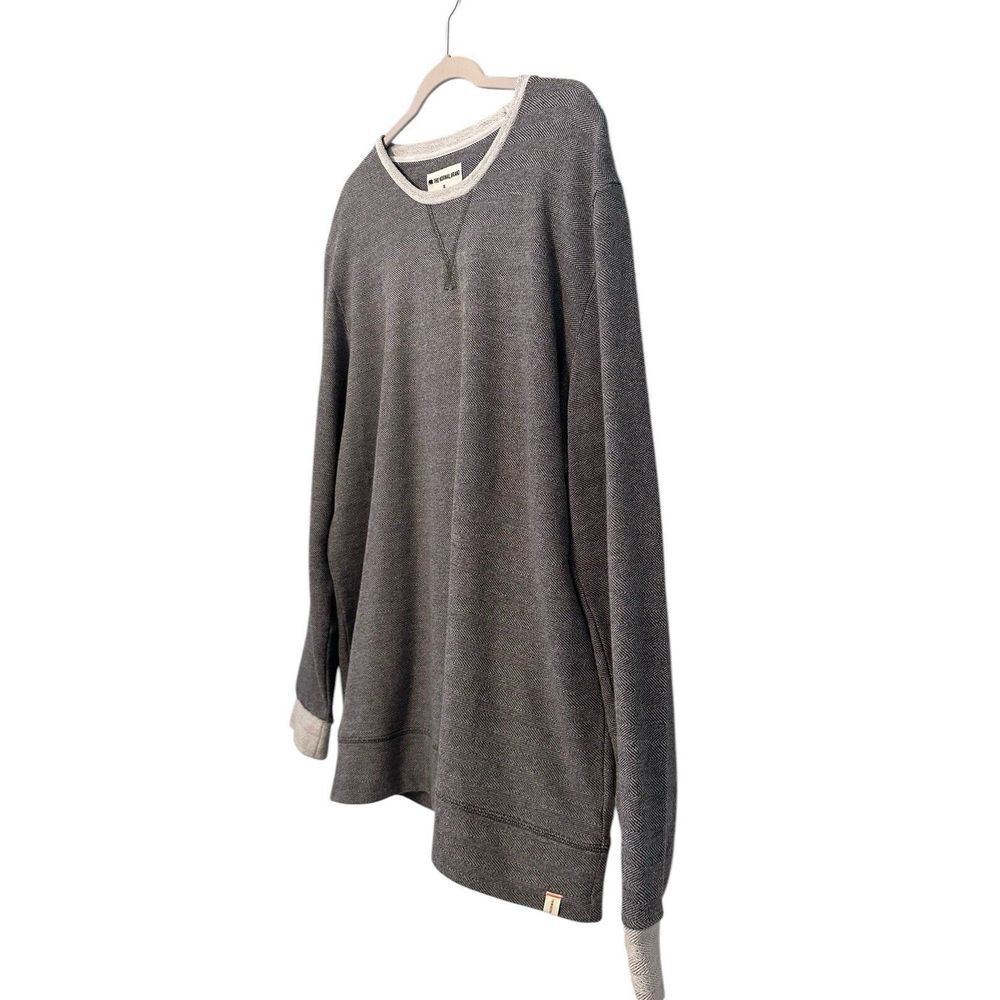 The Normal Brand Gray and White Sweatshirt - Picture 3 of 8